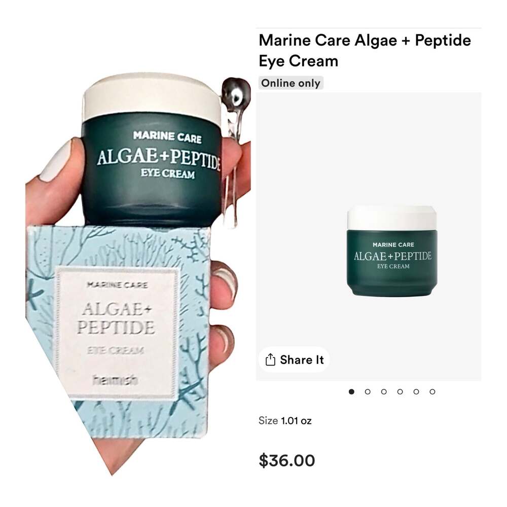 Heimish Marine Care Algae + Peptide Eye Cream 1.01 oz